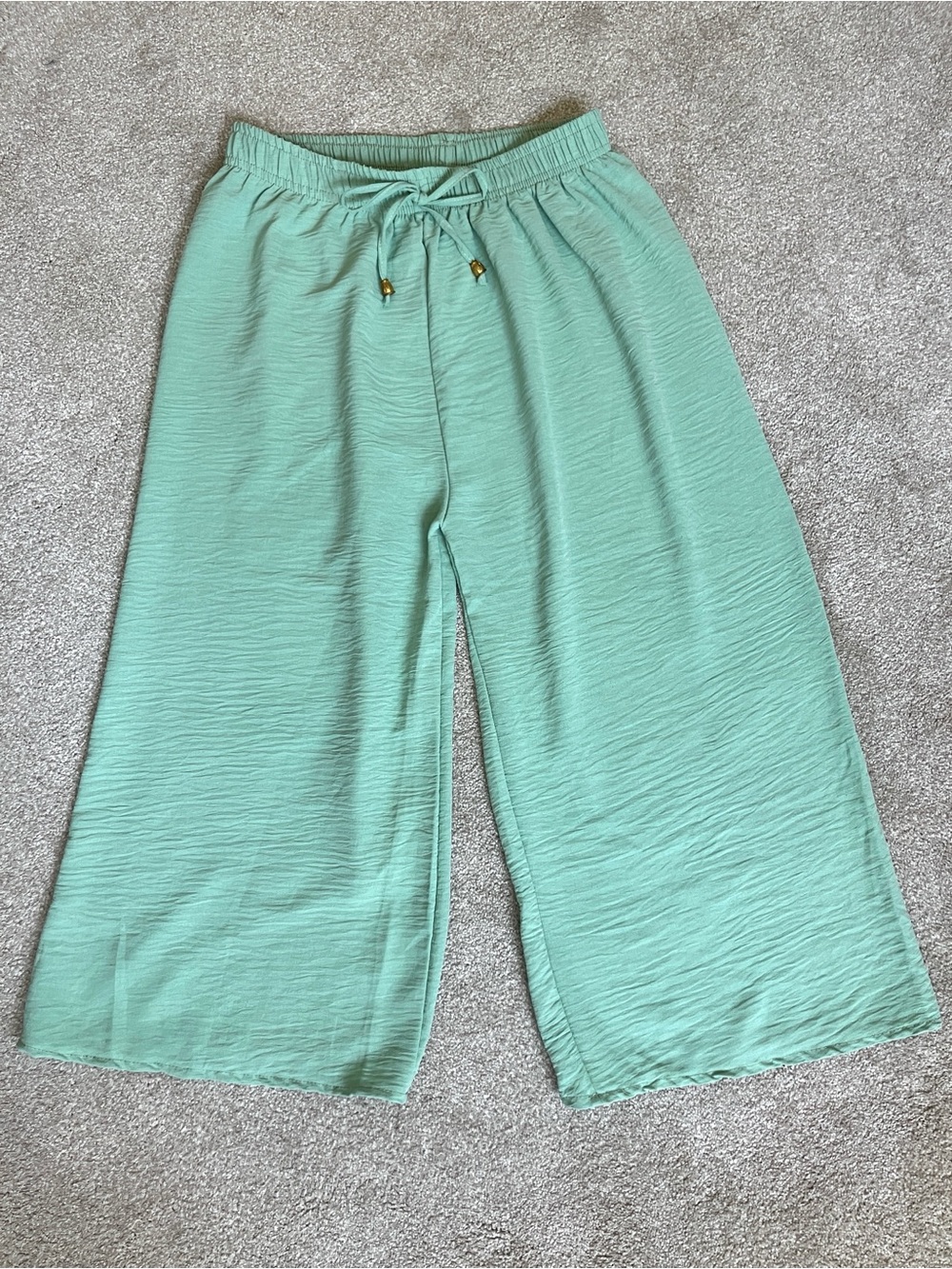 Arab-Style Wide Leg Drawstring Pants